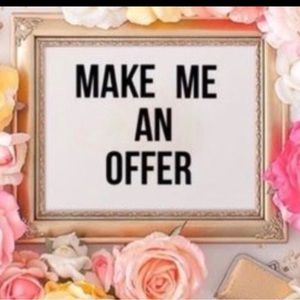 Make me an offer. Everything must go